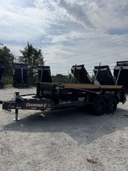 New 2027 Diamond C 82x14' Dump, 24" Sides, LPT207