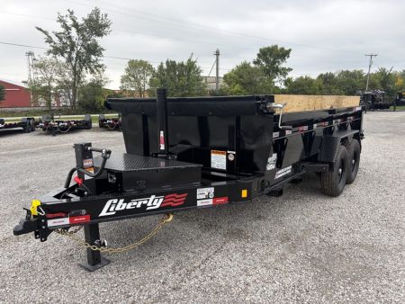 New 2027 Liberty LD14K83X14B8TSFT (83  X 14') 15.4K Telescopic Dump Trailer