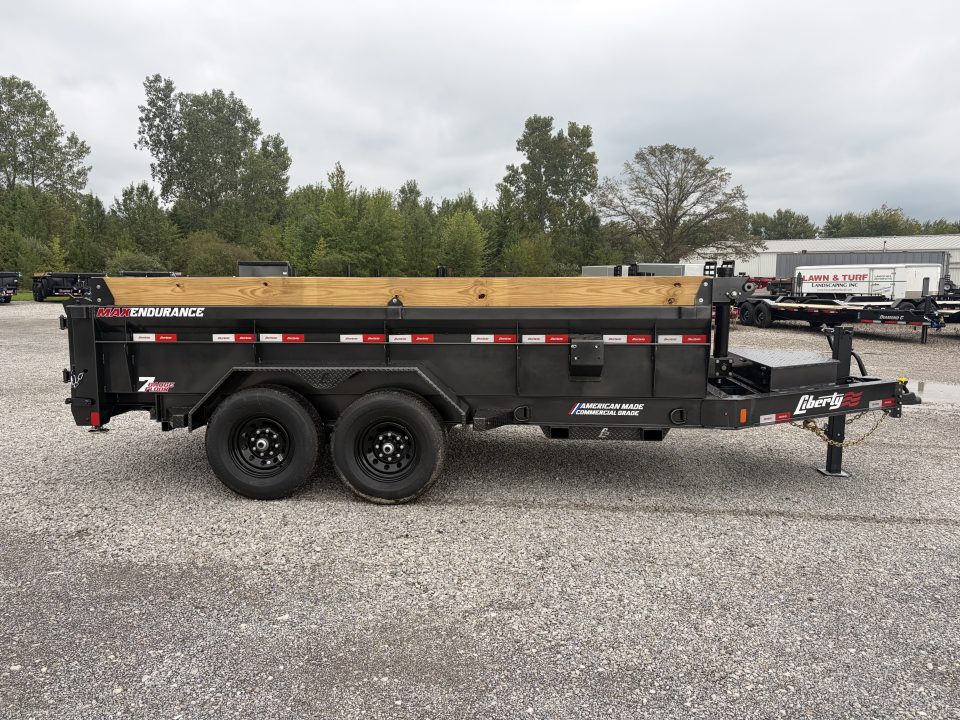 New 2027 Liberty LD14K83X14B8TSFT (83" X 14') 15.4K Telescopic Dump Trailer