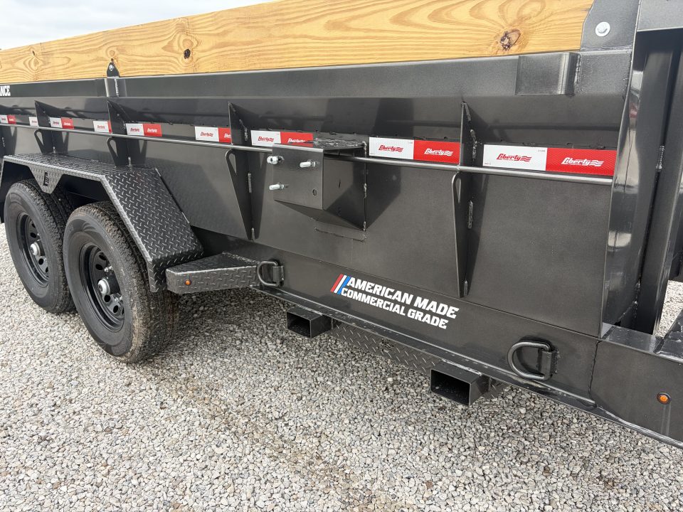 New 2027 Liberty LD14K83X14B8TSFT (83" X 14') 15.4K Telescopic Dump Trailer