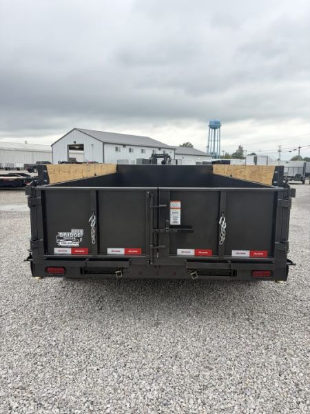 New 2027 Liberty LD14K83X14B8TSFT (83" X 14') 15.4K Telescopic Dump Trailer
