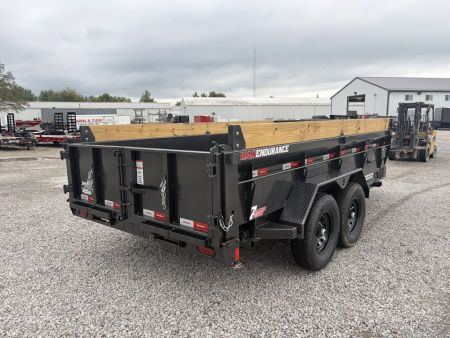New 2027 Liberty LD14K83X14B8TSFT (83" X 14') 15.4K Telescopic Dump Trailer