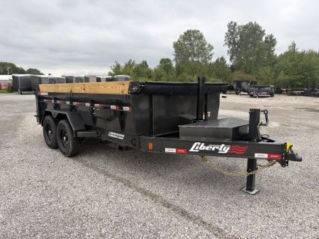 New 2027 Liberty LD14K83X14B8TSFT (83" X 14') 15.4K Telescopic Dump Trailer
