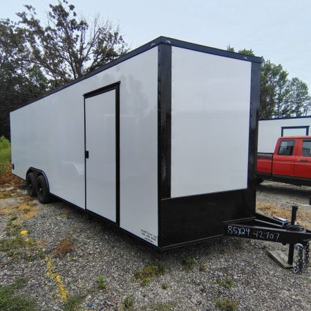 New 2026 Maximum Cargo Trailers 8.5x24 TA, 7' interior height, 5.2k axles, .080 Polycore Cargo / Enclosed Trailer