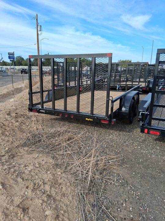 New 2027 Big Tex Trailers 7X14 UTILITY TRAILER 7K WITH 4' RAMPGATE