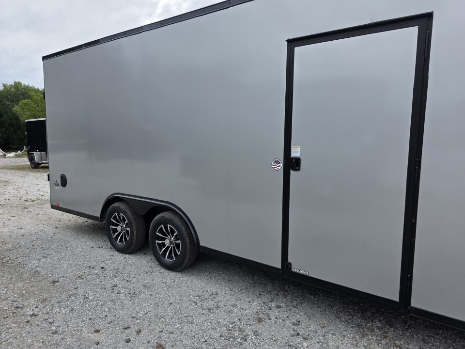 New 2027 Look Trailers 8.5X20 CARGO ENCLOSED 7' INSIDE HEIGHT 7000 GVWR BLACKOUT SXS UTV CAR ATV GOLFCART Cargo / Enclosed Trailer