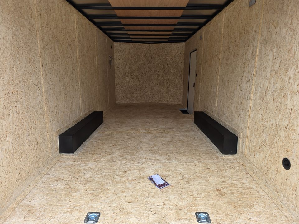New 2027 Look Trailers 8.5X20 CARGO ENCLOSED 7' INSIDE HEIGHT 7000 GVWR BLACKOUT SXS UTV CAR ATV GOLFCART Cargo / Enclosed Trailer
