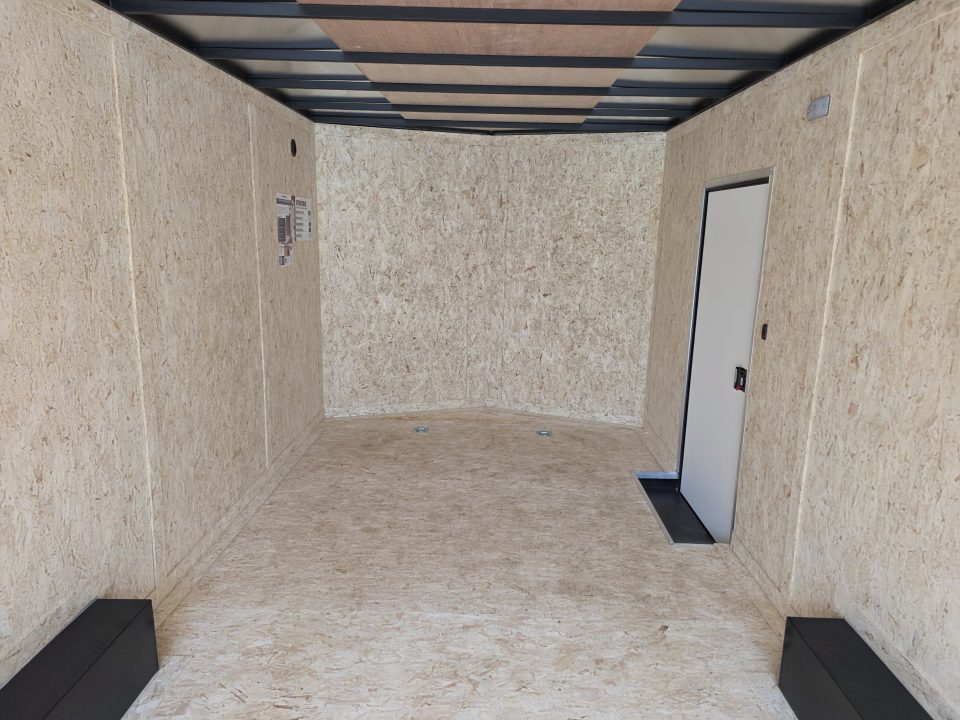 New 2027 Look Trailers 8.5X20 CARGO ENCLOSED 7' INSIDE HEIGHT 7000 GVWR BLACKOUT SXS UTV CAR ATV GOLFCART Cargo / Enclosed Trailer