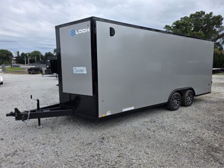 New 2027 Look Trailers 8.5X20 CARGO ENCLOSED 7' INSIDE HEIGHT 7000 GVWR BLACKOUT SXS UTV CAR ATV GOLFCART Cargo / Enclosed Trailer