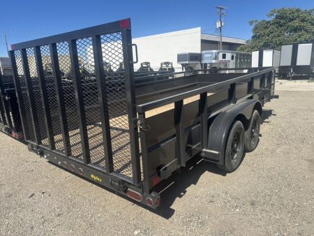 New 2027 Big Tex Trailers 7X16 LANDSCAPE TRAILER 7K WITH RAMPGATE