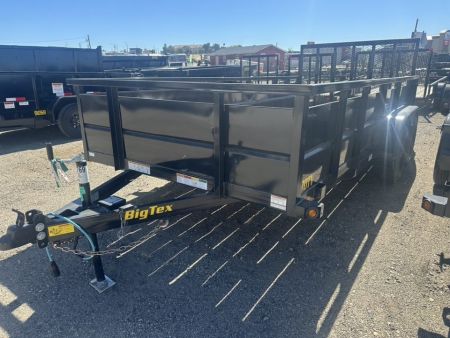 New 2027 Big Tex Trailers 7X16 LANDSCAPE TRAILER 7K WITH RAMPGATE