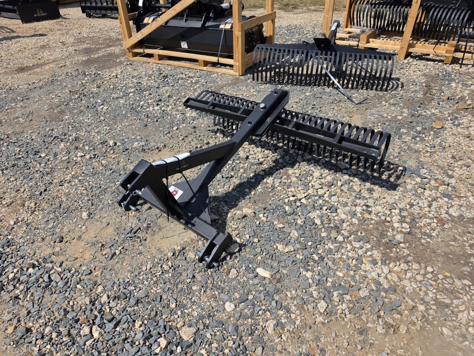 New 2027 Bad Boy 5' Lanscape Rake