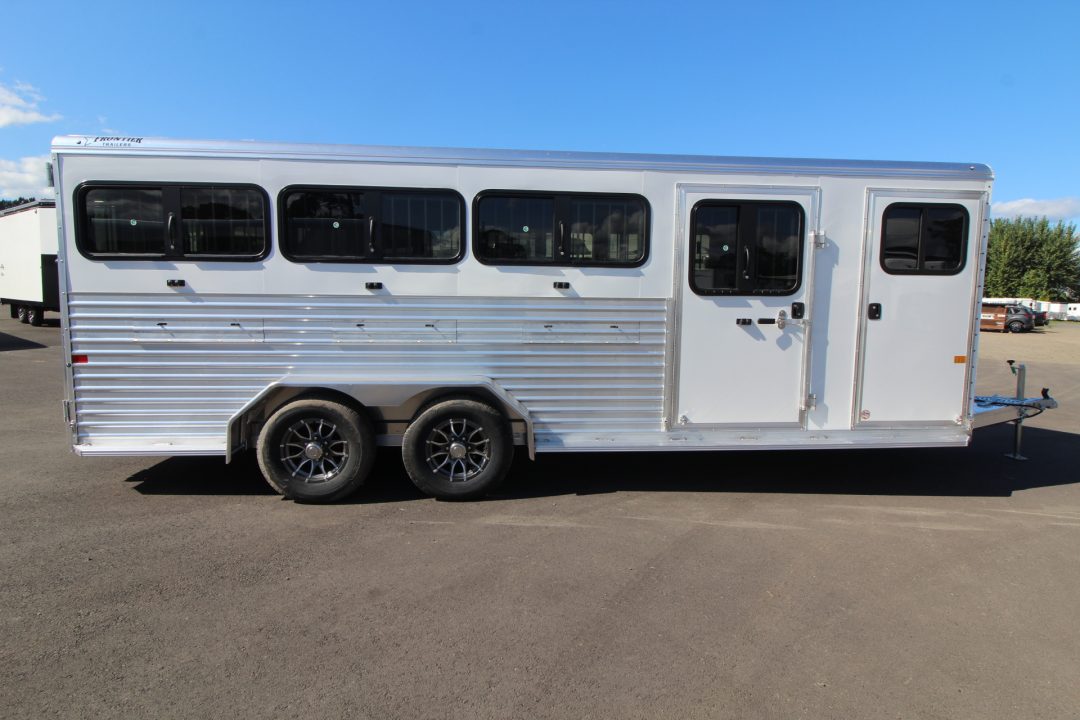 New 2027 Frontier Low Pro 7x20 DDFW Stock / Stock Combo Trailer