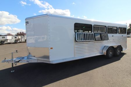 New 2027 Frontier Low Pro 7x20 DDFW Stock / Stock Combo Trailer
