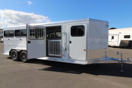 New 2027 Frontier Low Pro 7x20 DDFW Stock / Stock Combo Trailer