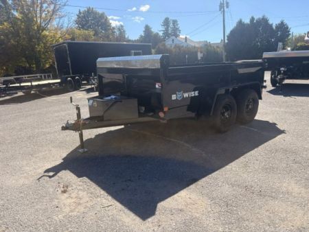 New 2027 BWise -- 6' x 10' -- 10K GVW -- Low Profile Tandem Axle Dump Trailer