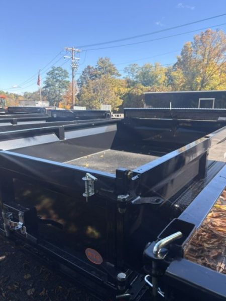 New 2027 BWise 6' x 10' -- 10K GVW -- Low Profile Tandem Axle Dump Trailer