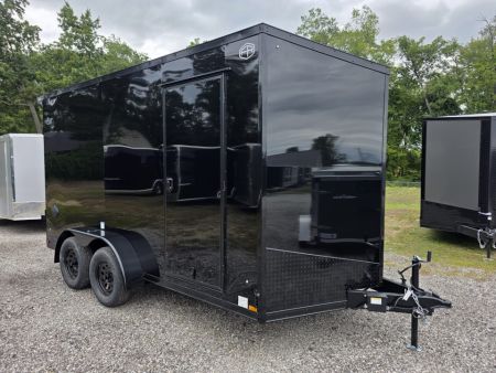 New 2027 US Cargo 7X14 TANDEM AXLE 7 INSIDE 80  TALL RAMP DOOR 080 POLYCORE BLACKOUT SCREWLESS Cargo / Enclosed Trailer