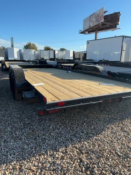 New 2027 Big Tex Trailers 7X18 TANDEM AXLE CAR HAULER 7K WITH SLIDE IN RAMPS