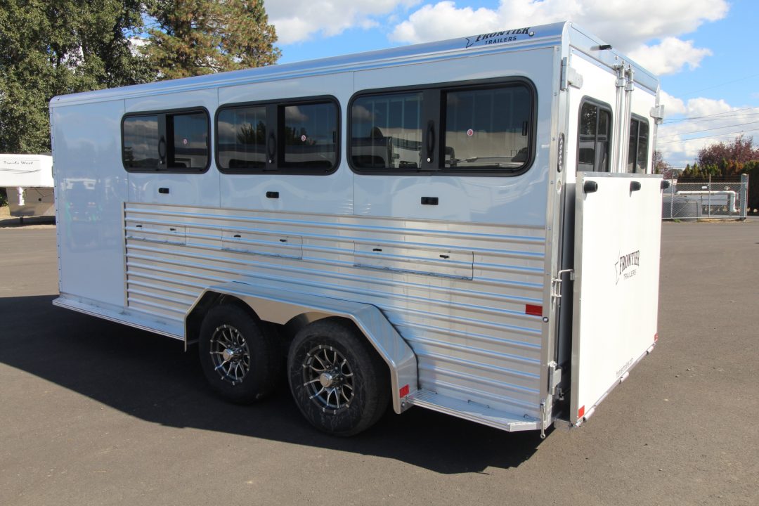 New 2027 Frontier Low Pro 7x16 Stock / Stock Combo Trailer