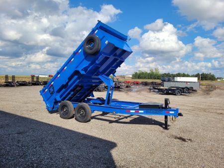 New 2026 Buckshot 83 x14' BP Dump Trailer W/3' Sides