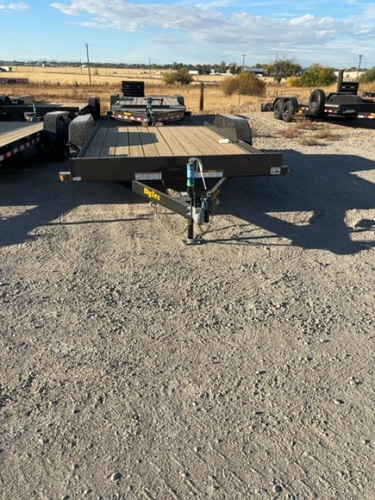 New 2027 Big Tex Trailers 7X14 TANDEM AXLE CAR HAULER WITH SLIDE IN RAMPS