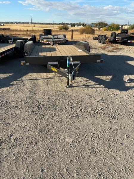 New 2027 Big Tex Trailers 7X14 TANDEM AXLE CAR HAULER WITH SLIDE IN RAMPS
