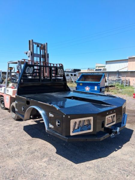 New 2027 Iron Ox TROUGH BED 4 BOX SKIRTED Truck Bed