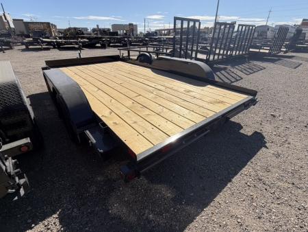 New 2027 Big Tex Trailers 7X14 CAR HAULER WITH SLIDE IN RAMPS