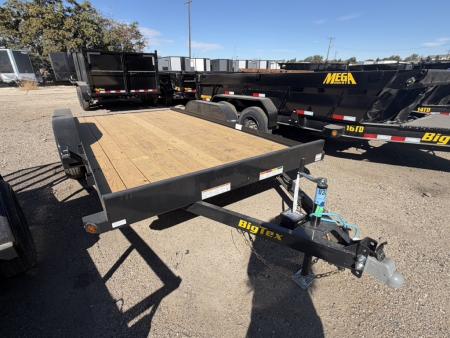 New 2027 Big Tex Trailers 7X14 CAR HAULER WITH SLIDE IN RAMPS