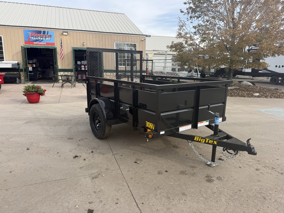 New 2027 Big Tex 30SV-08BK Utility Trailer