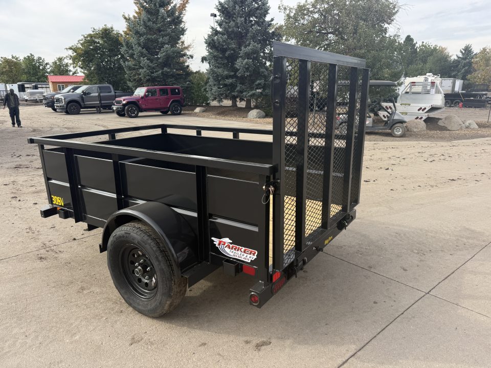 New 2027 Big Tex 30SV-08BK Utility Trailer