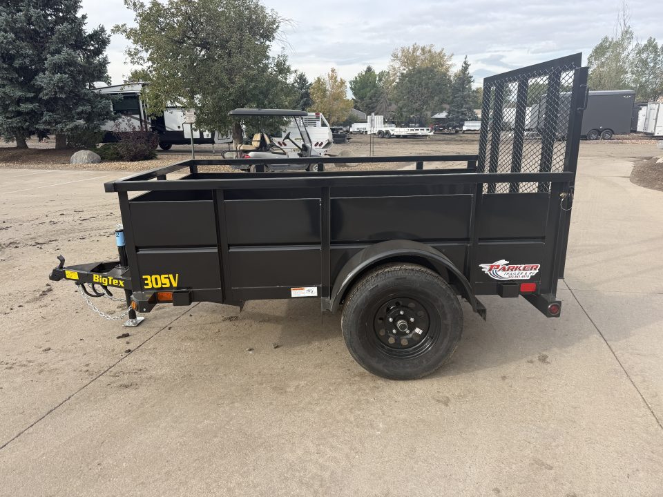 New 2027 Big Tex 30SV-08BK Utility Trailer