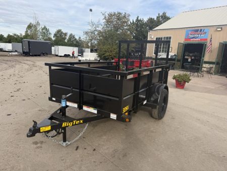 New 2027 Big Tex 30SV-08BK Utility Trailer
