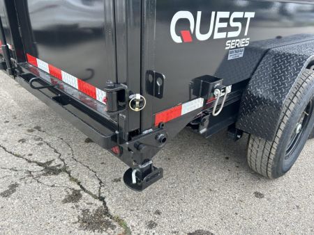 New 2027 PJ Trailers 7 X 14 FT HIGH SIDE DUMP TRAILER 48 IN SIDE C-CHANNEL FRAME