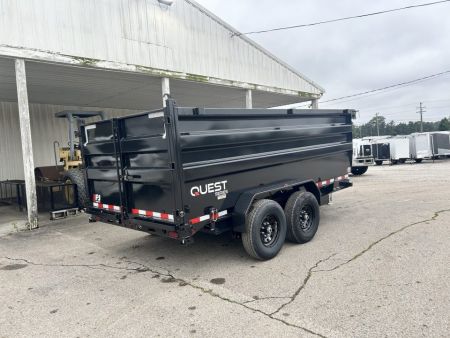 New 2027 PJ Trailers 7 X 14 FT HIGH SIDE DUMP TRAILER 48 IN SIDE C-CHANNEL FRAME