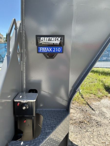New 2027 Diamond C FMAX210 GOOSENECK TRAILER MAX RAMPS ***ABS BRAKES*** ALUMINUM OUTER RIMS
