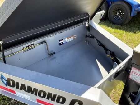 New 2027 DIAMOND C DEC210 ENGINEERED BEAM DECK-OVER TRAILER; 24’X102”; MAX RAMPS; ABS BRAKES; SUPER SINGLE 18 PLY TIRES