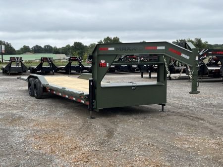 New 2027 MAXXD 102  X 28' 18K Gooseneck Power Tilt Trailer