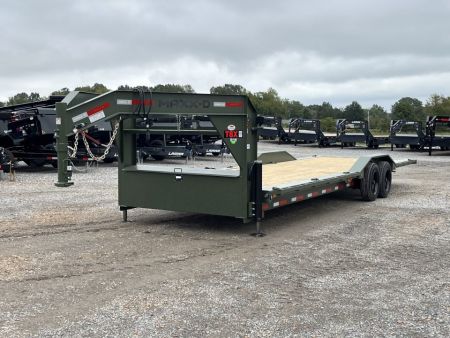 New 2027 MAXXD 102" X 28' 18K Gooseneck Power Tilt Trailer