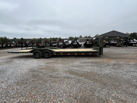 New 2027 MAXXD 102" X 28' 18K Gooseneck Power Tilt Trailer