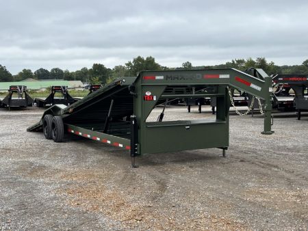 New 2027 MAXXD 102" X 28' 18K Gooseneck Power Tilt Trailer