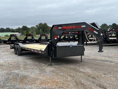 New 2027 MAXX-D 102 X28' 22K Gooseneck Equipment Trailer