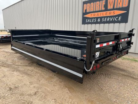 New 2027 PJ Trailers 16' D8 Deckover Dump Trailer