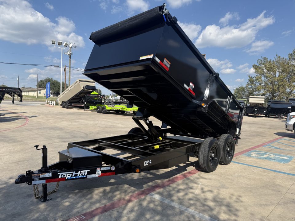 New 2027 Top Hat Trailers DE14-14x83-14E-F Dump Trailer