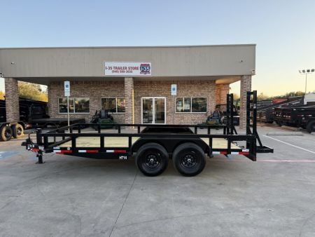 New 2027 Top Hat Trailers HT14 16x83-14E-F Equipment Trailer