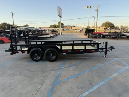 New 2027 Top Hat Trailers HT14 16x83-14E-F Equipment Trailer
