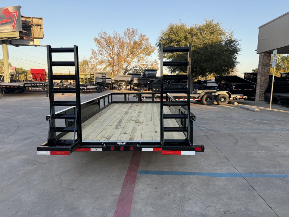 New 2027 Top Hat Trailers HT14 16x83-14E-F Equipment Trailer