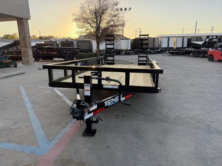 New 2027 Top Hat Trailers HT14 16x83-14E-F Equipment Trailer
