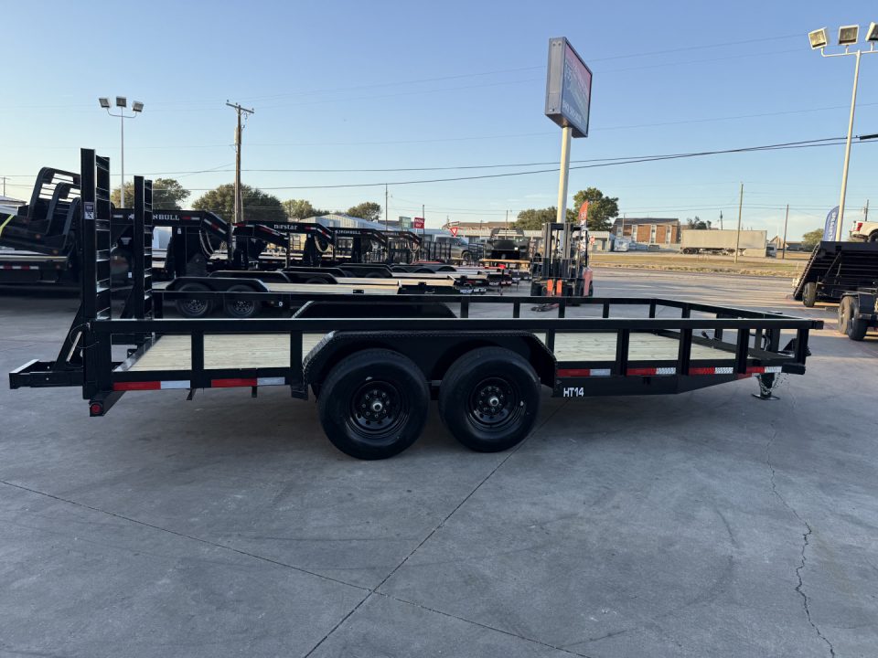 New 2027 Top Hat Trailers HT14-18X83-14E-F Equipment Trailer